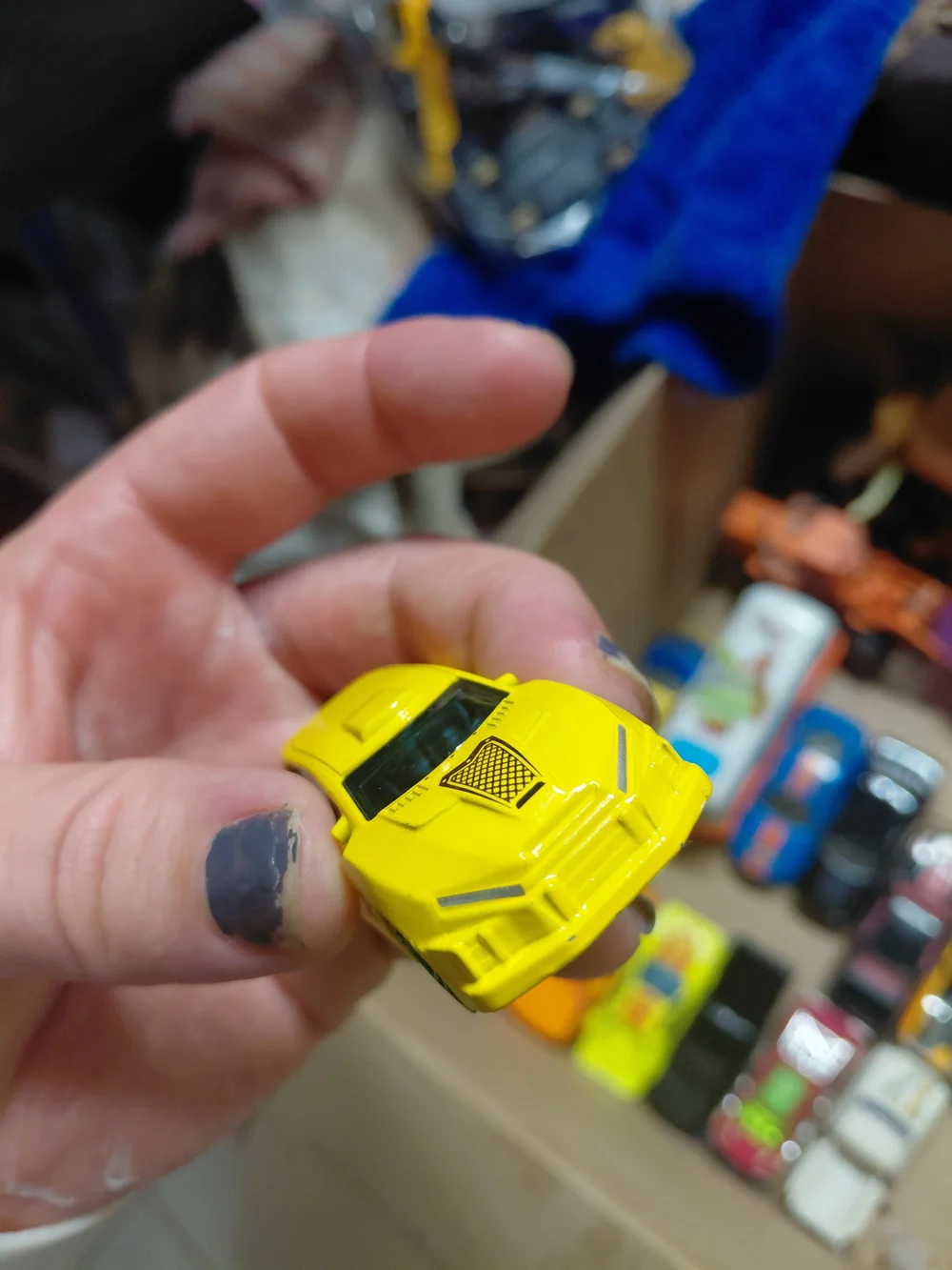 Hot Wheels bright yellow